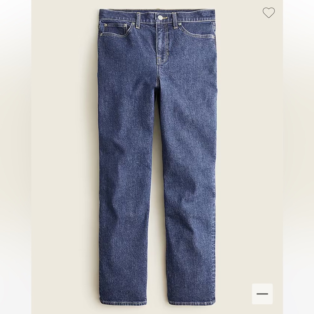 J.Crew High-rise '90s classic straight-fit jean in Cooper Square wash